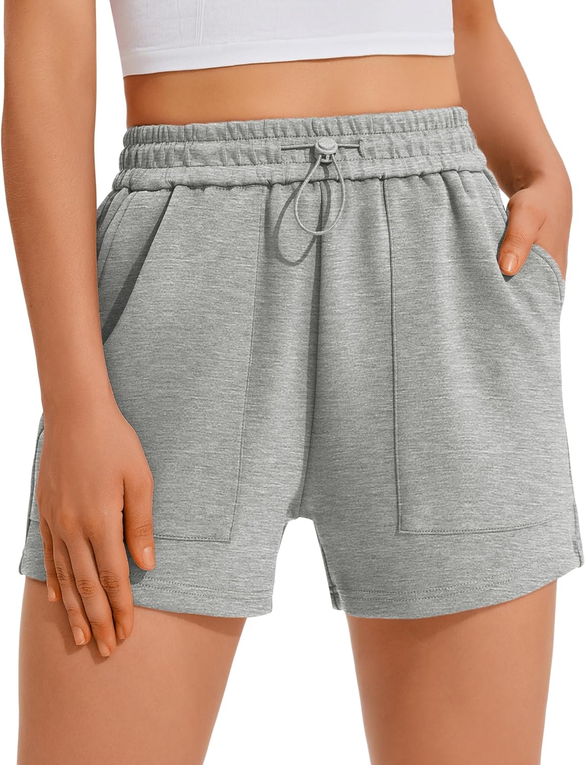 Sweat Shorts for Women Casual Summer Athletic Short （BUY 3 FREE SHIPPING)