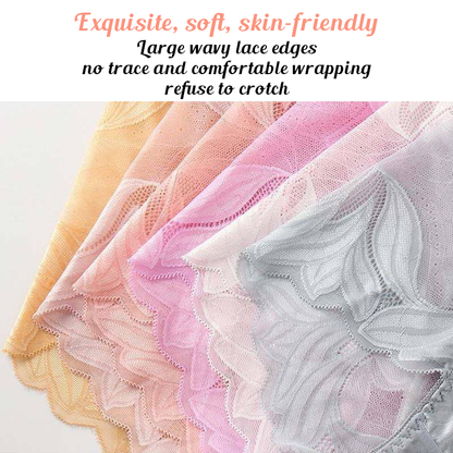 Hot Sale✨ -Ladies Silk Lace Handmade Underwear Pack