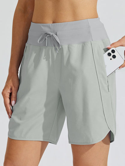 ✨Women's Active 7 Inseam Athletic Long Running High Wasistband Shorts