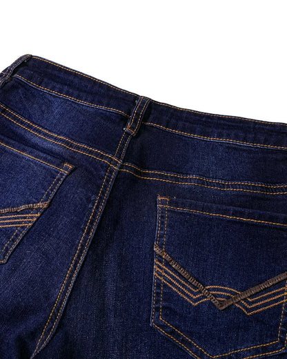 New Vintage Mid Waist Flare Jeans