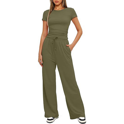 Women's Tops and Wide Leg Pants Sets (BUY 2 FREE SHIPPING)