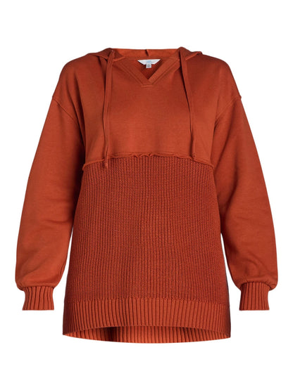 2024 Women's Casual Patchwork Hoodie