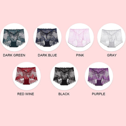 Hot Sale✨ -Ladies Silk Lace Handmade Underwear Pack