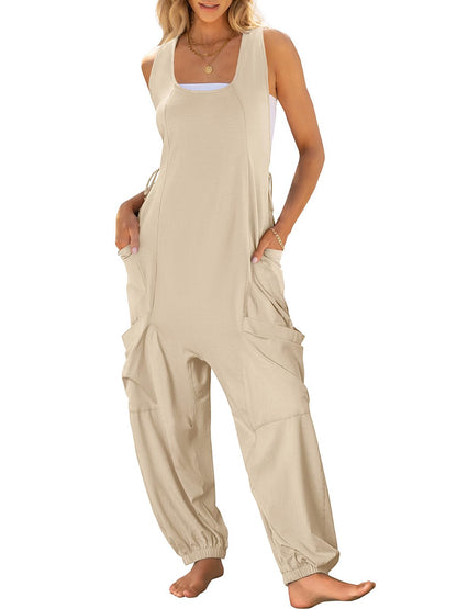 2024 Women's Sleeveless Baggy Harem Jumpsuits (Buy 2 Free Shipping)