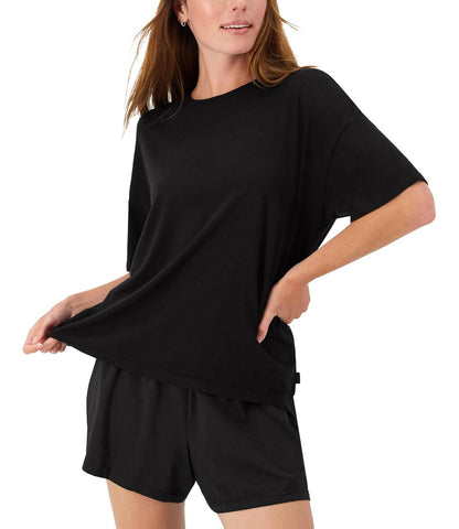 Women's SuperSoft Comfywear Boxy T-Shirt & Sleep shorts