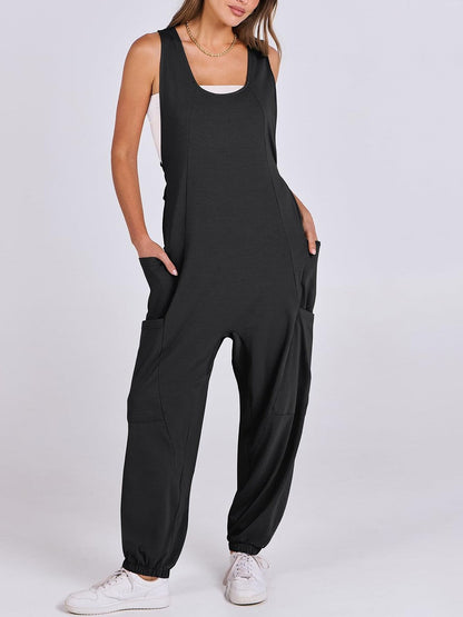 2024 Women's Sleeveless Baggy Harem Jumpsuits (Buy 2 Free Shipping)