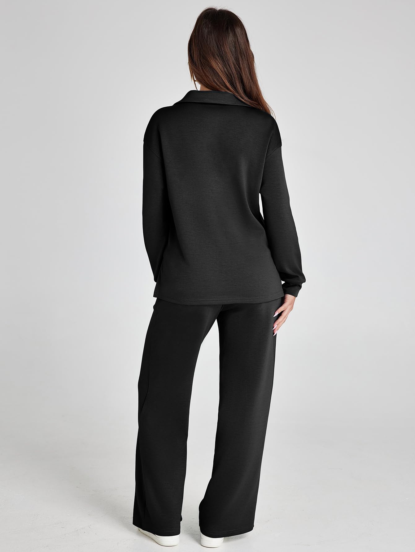 Women's 2 Piece Sets Outfits Casual Long Sleeve Sweatsuits  Sets (Same as in the video)