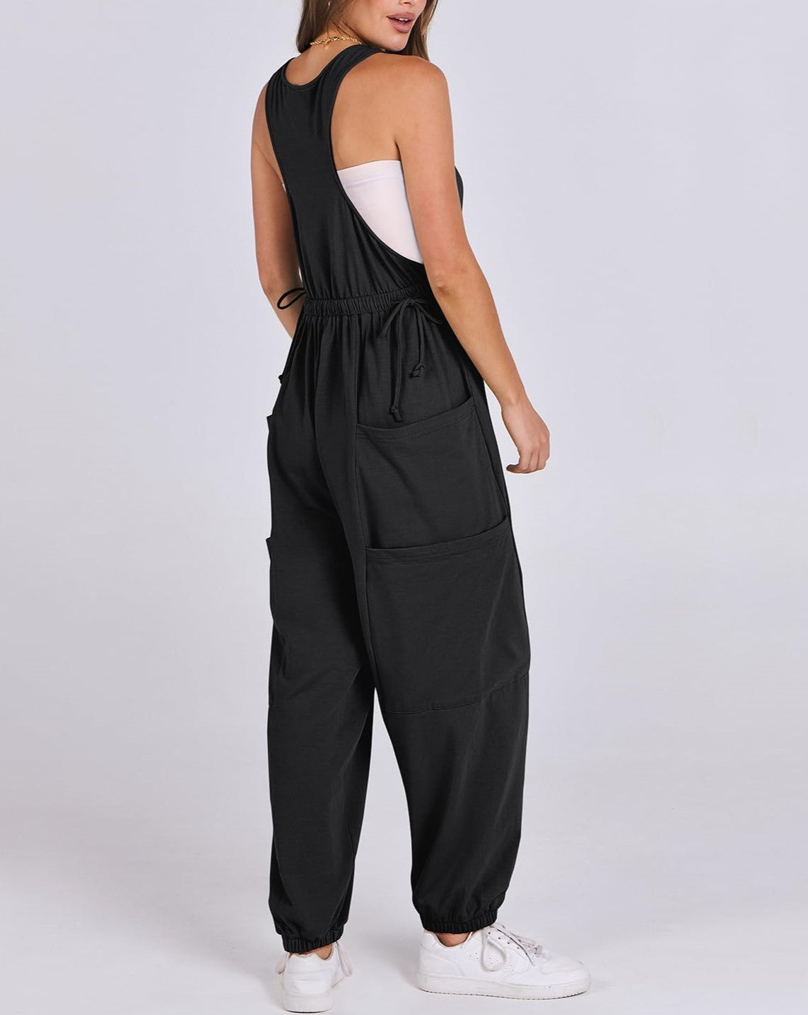 2024 Women's Sleeveless Baggy Harem Jumpsuits (Buy 2 Free Shipping)