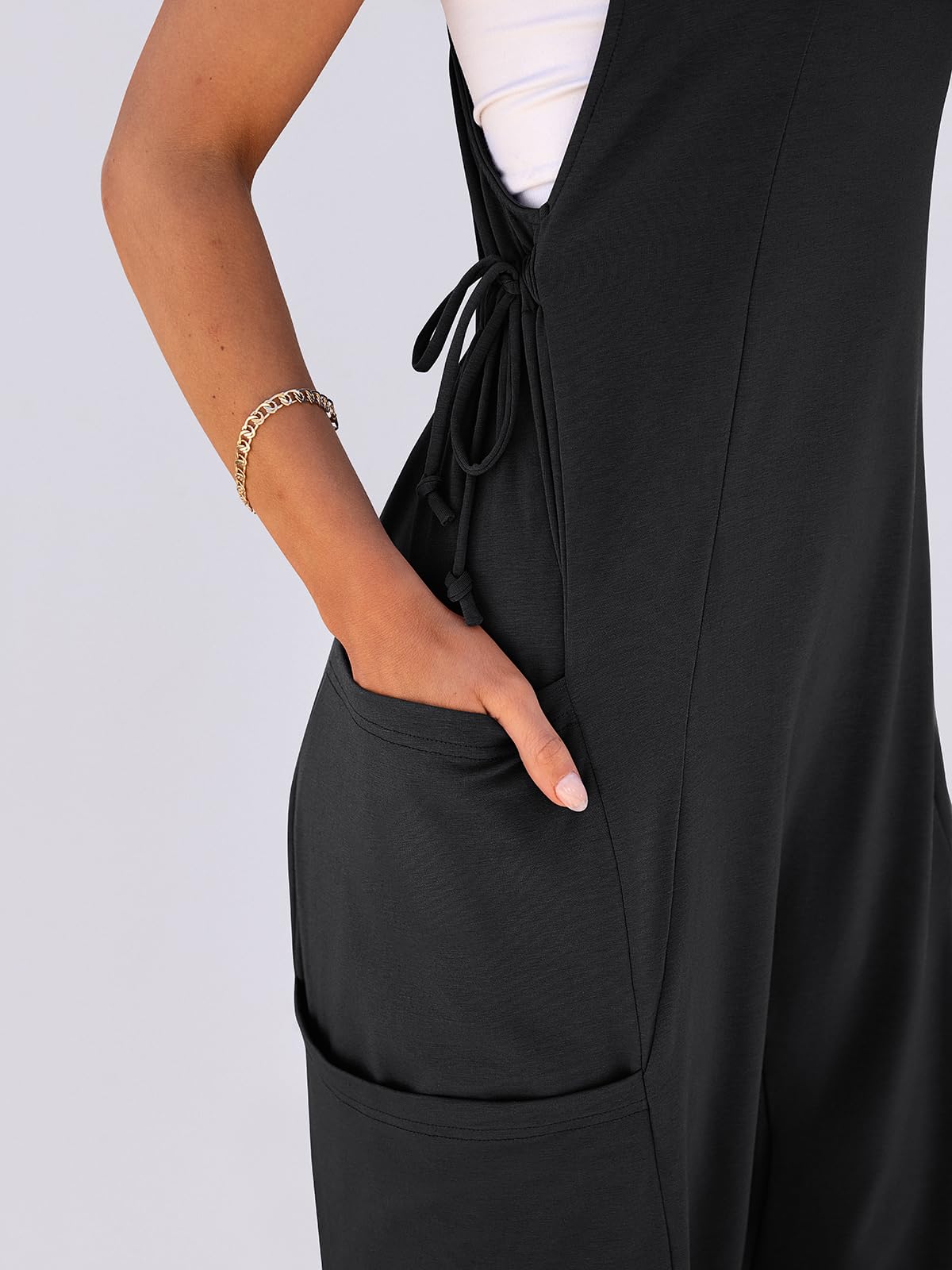 2024 Women's Sleeveless Baggy Harem Jumpsuits (Buy 2 Free Shipping)