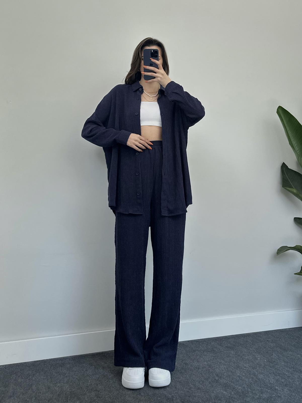 Casual  Available Shirt Set