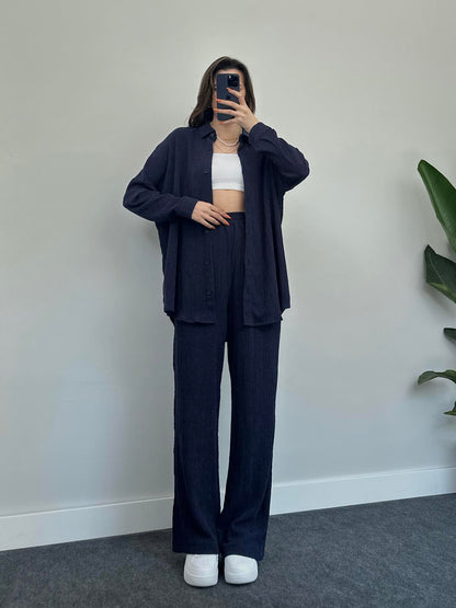 Casual  Available Shirt Set