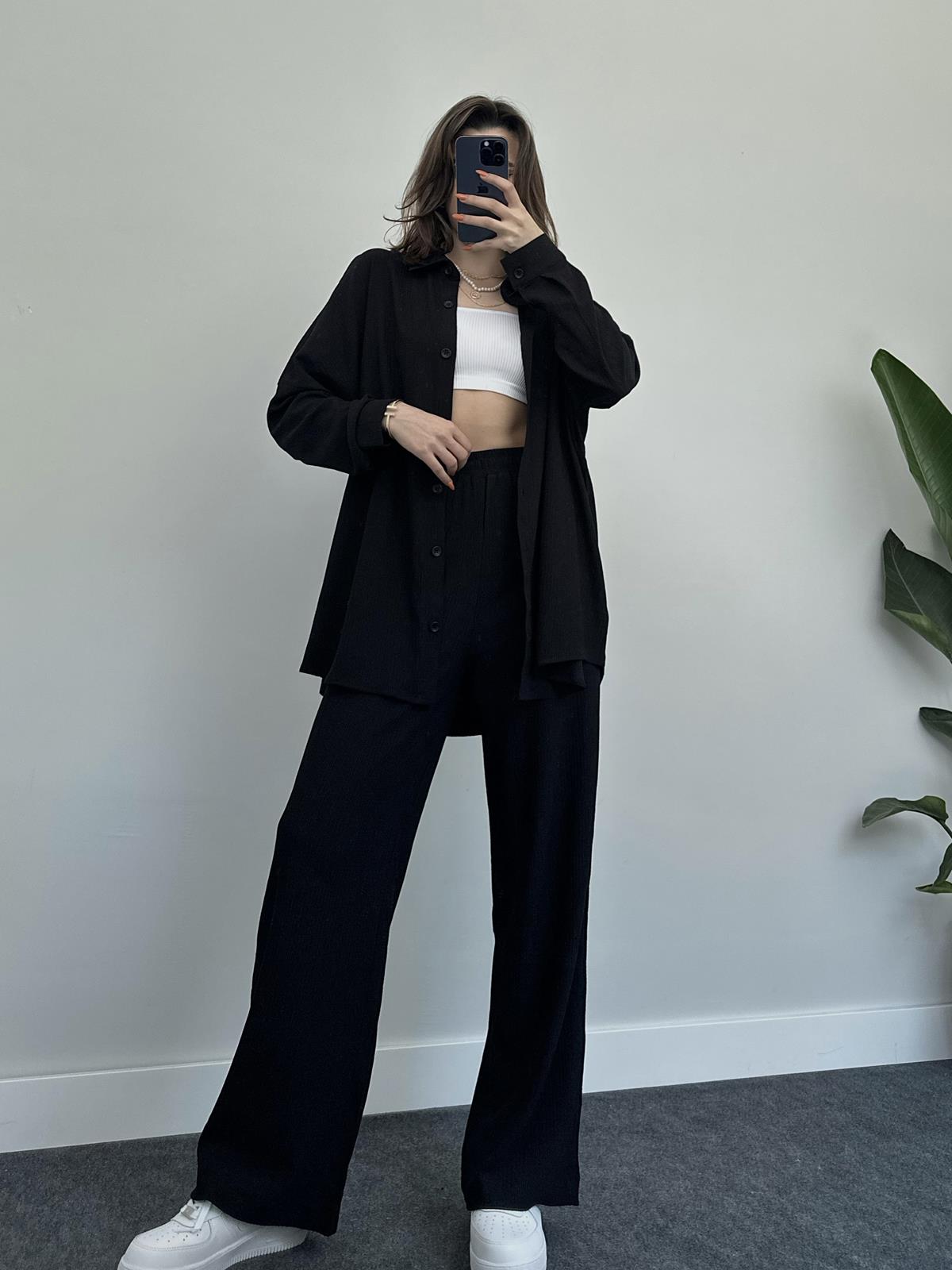 Casual  Available Shirt Set