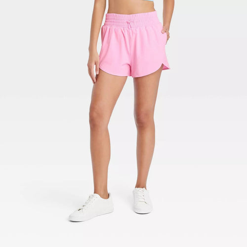 Women's Woven High-Rise Shorts