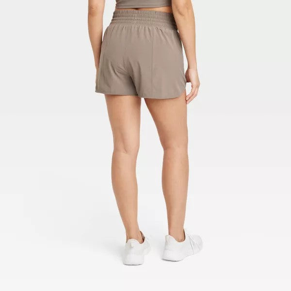 Women's Woven High-Rise Shorts