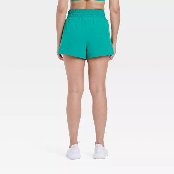 Women's Woven High-Rise Shorts