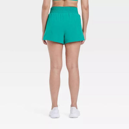 Women's Woven High-Rise Shorts