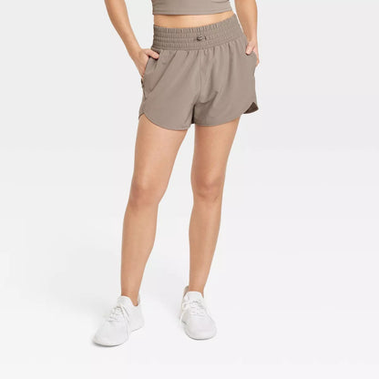 Women's Woven High-Rise Shorts