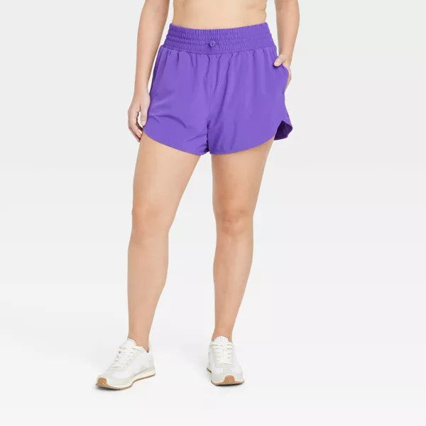 Women's Woven High-Rise Shorts