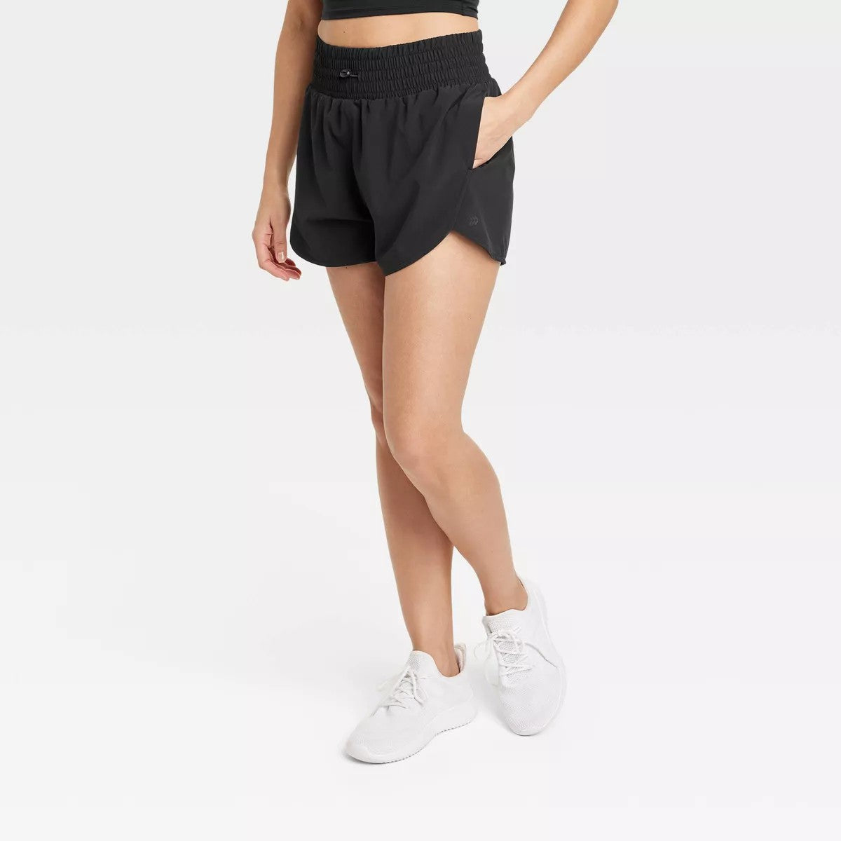 Women's Woven High-Rise Shorts
