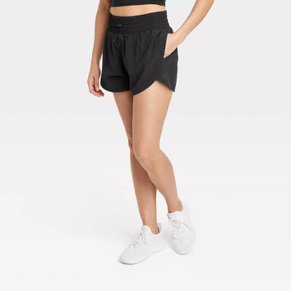 Women's Woven High-Rise Shorts