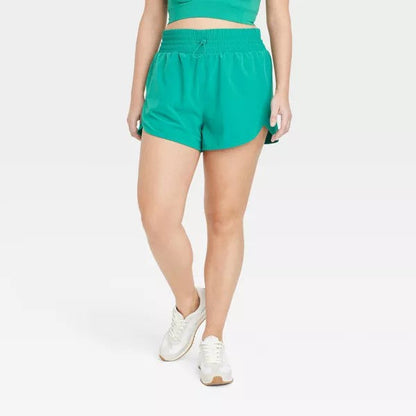 Women's Woven High-Rise Shorts