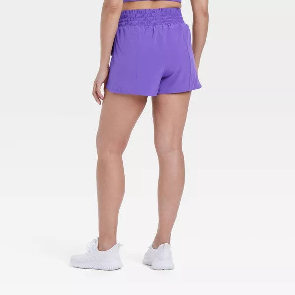 Women's Woven High-Rise Shorts