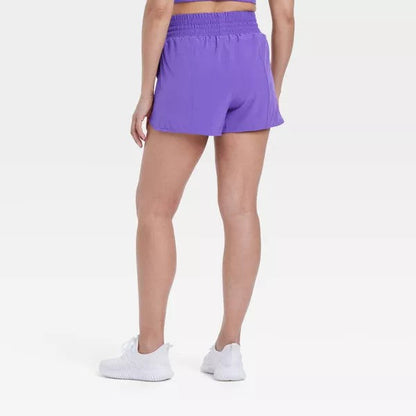Women's Woven High-Rise Shorts