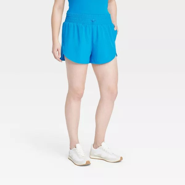 Women's Woven High-Rise Shorts
