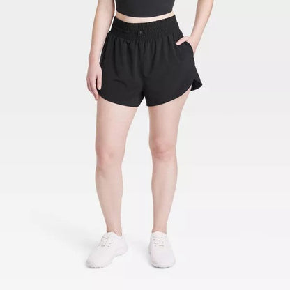 Women's Woven High-Rise Shorts