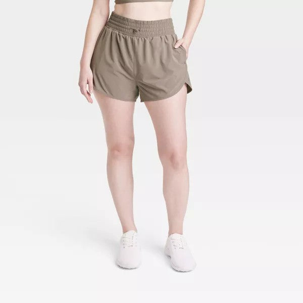 Women's Woven High-Rise Shorts
