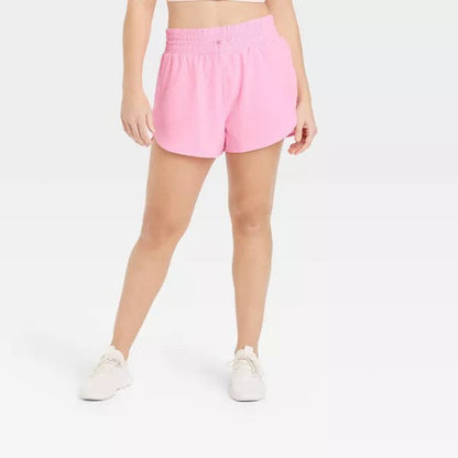Women's Woven High-Rise Shorts