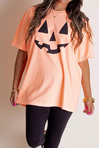 Tiktok Hot Sale Women‘s Classic Jack-O-Lantern Tee