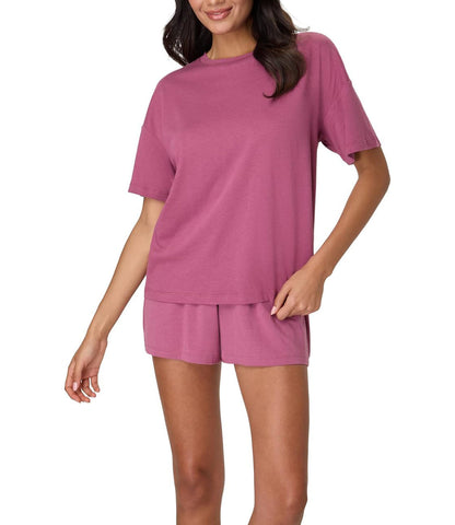 Women's SuperSoft Comfywear Boxy T-Shirt & Sleep shorts
