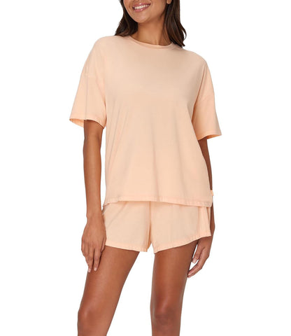 Women's SuperSoft Comfywear Boxy T-Shirt & Sleep shorts