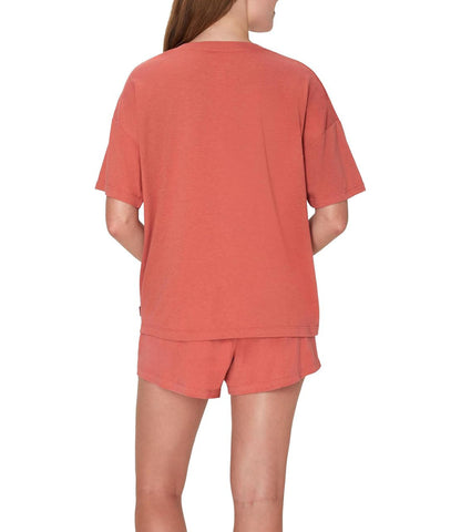 Women's SuperSoft Comfywear Boxy T-Shirt & Sleep shorts