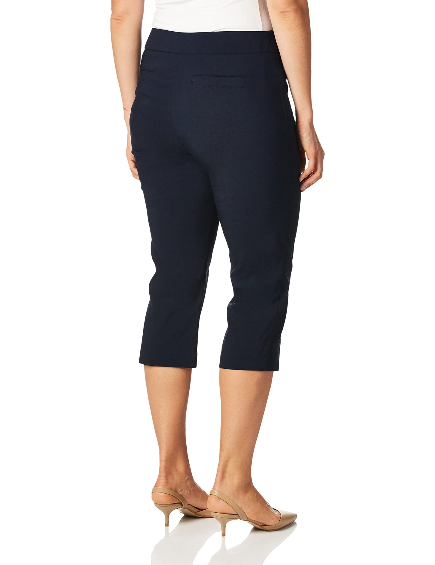 Limited time sale🔥Women's High Waist Pull on Capri L Pocket
