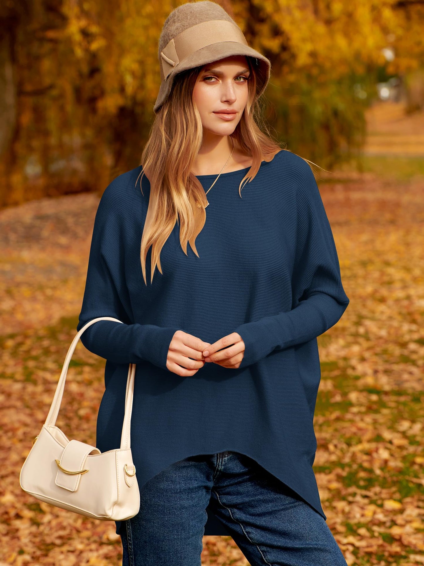 Hot Sale WOMEN'S OVERSIZED DOLMAN SLEEVE KNITTED PULLOVER (Buy 2 Free Shipping)