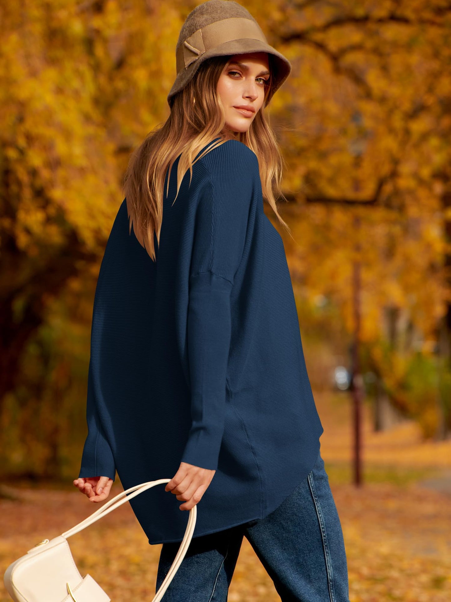 Hot Sale WOMEN'S OVERSIZED DOLMAN SLEEVE KNITTED PULLOVER (Buy 2 Free Shipping)