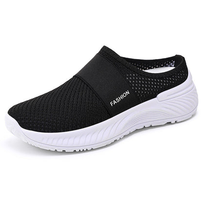 Women's Slip-On Breathable Mesh Casual Shoes Lightweight Walking Sneakers