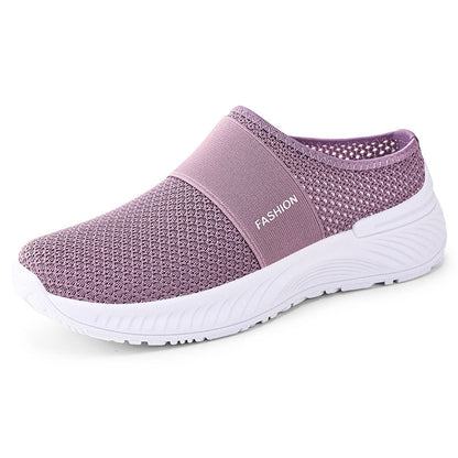 Women's Slip-On Breathable Mesh Casual Shoes Lightweight Walking Sneakers