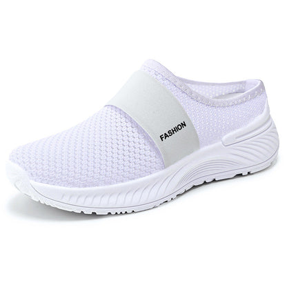 Women's Slip-On Breathable Mesh Casual Shoes Lightweight Walking Sneakers