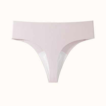 Women's Seamless Camel Toe Cover Thongs, No-Show Invisible G-String Underwear
