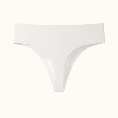 Women's Seamless Camel Toe Cover Thongs, No-Show Invisible G-String Underwear