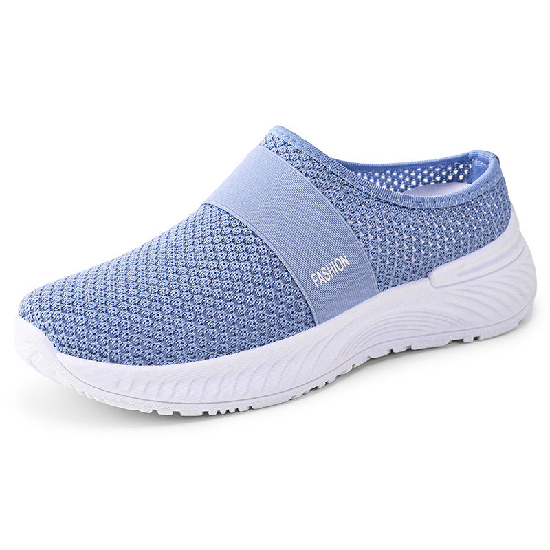 Women's Slip-On Breathable Mesh Casual Shoes Lightweight Walking Sneakers
