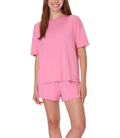 Women's SuperSoft Comfywear Boxy T-Shirt & Sleep shorts