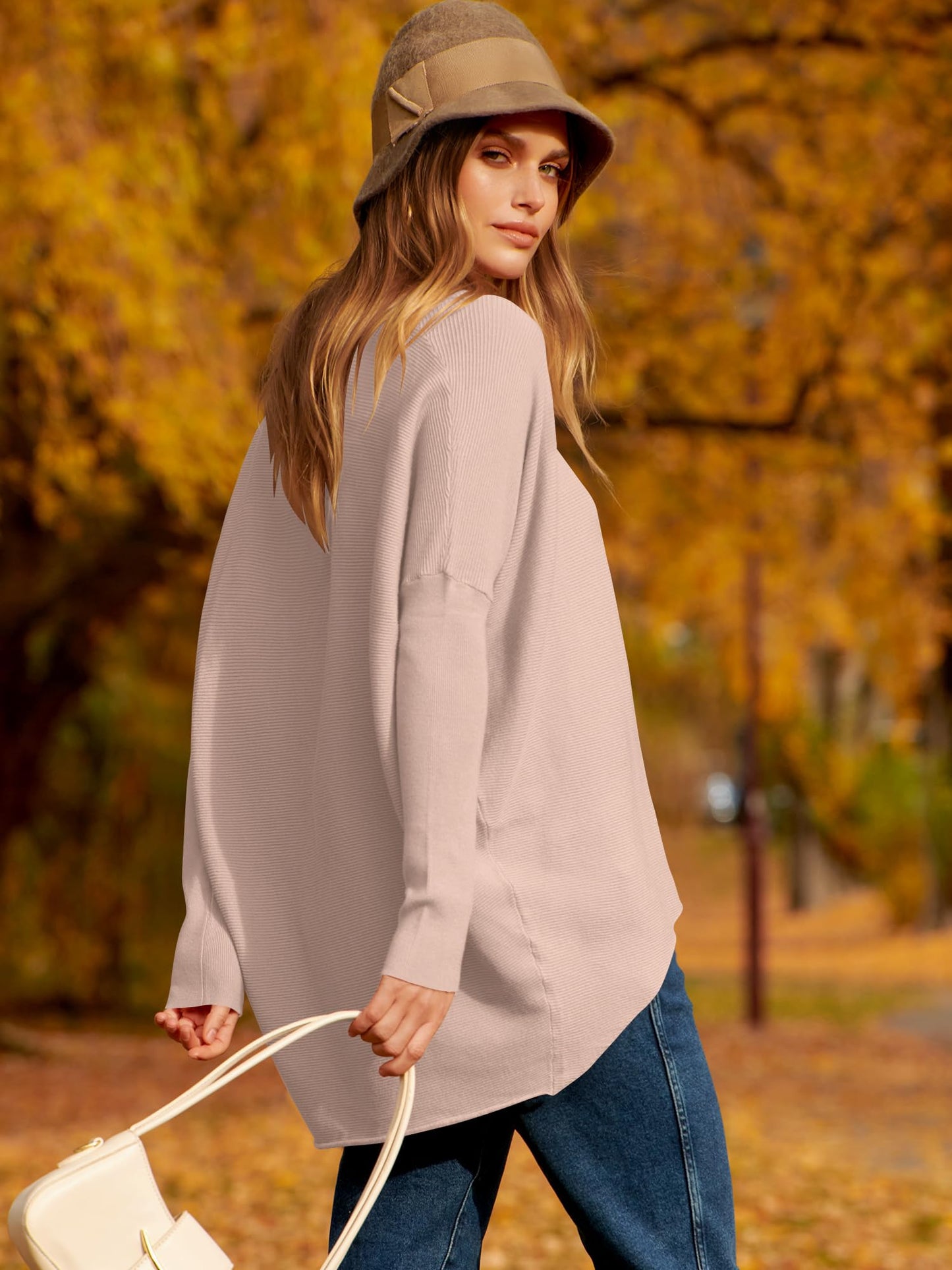 Hot Sale WOMEN'S OVERSIZED DOLMAN SLEEVE KNITTED PULLOVER (Buy 2 Free Shipping)