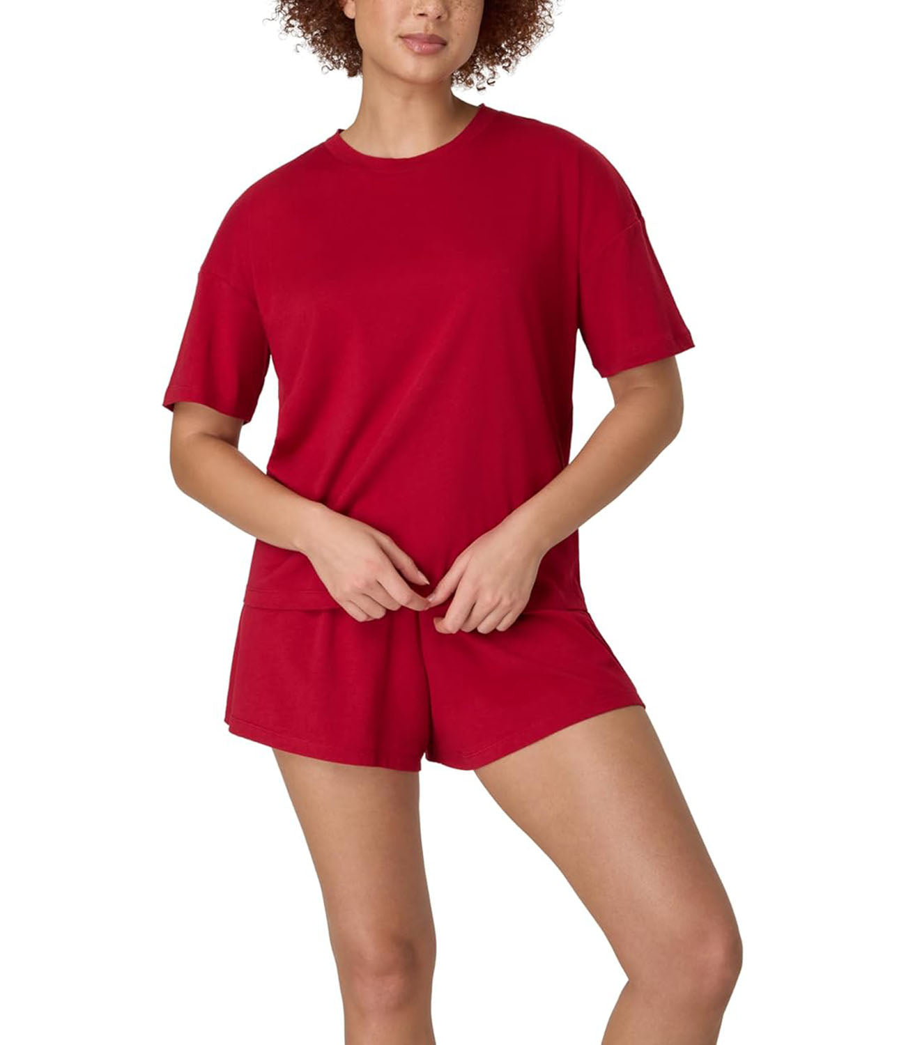 Women's SuperSoft Comfywear Boxy T-Shirt & Sleep shorts