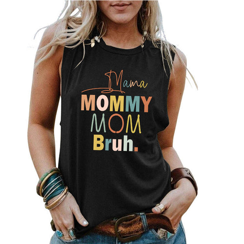 MOM Mother's Day Loose Women's Tank Top