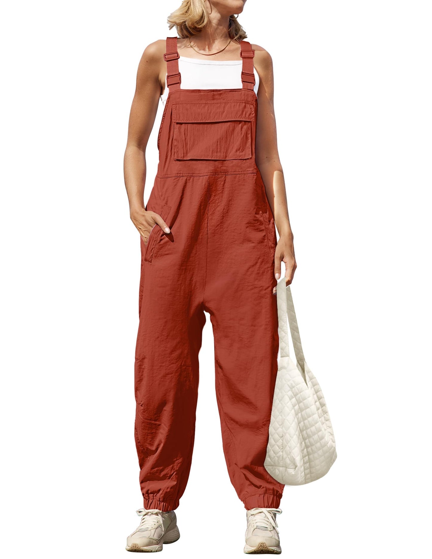 Women's Sleeveless Adjustable Straps Casual Summer Overalls Jumpsuit (Buy 2 Free Shipping)