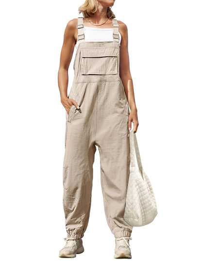 Women's Sleeveless Adjustable Straps Casual Summer Overalls Jumpsuit (Buy 2 Free Shipping)